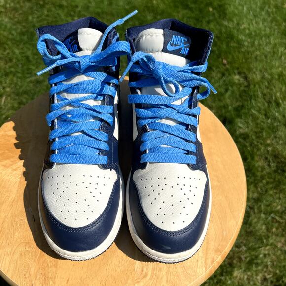 Nike Air Jordan 1 Retro High OG GS Obsidian Men\'s Shoes - Size 5.5 - Ships Now main image 6
